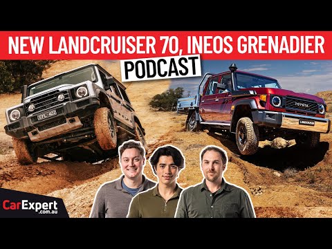2024 Toyota LandCruiser 70, Ineos Grenadier driven & win FREE fuel! | The CarExpert Podcast